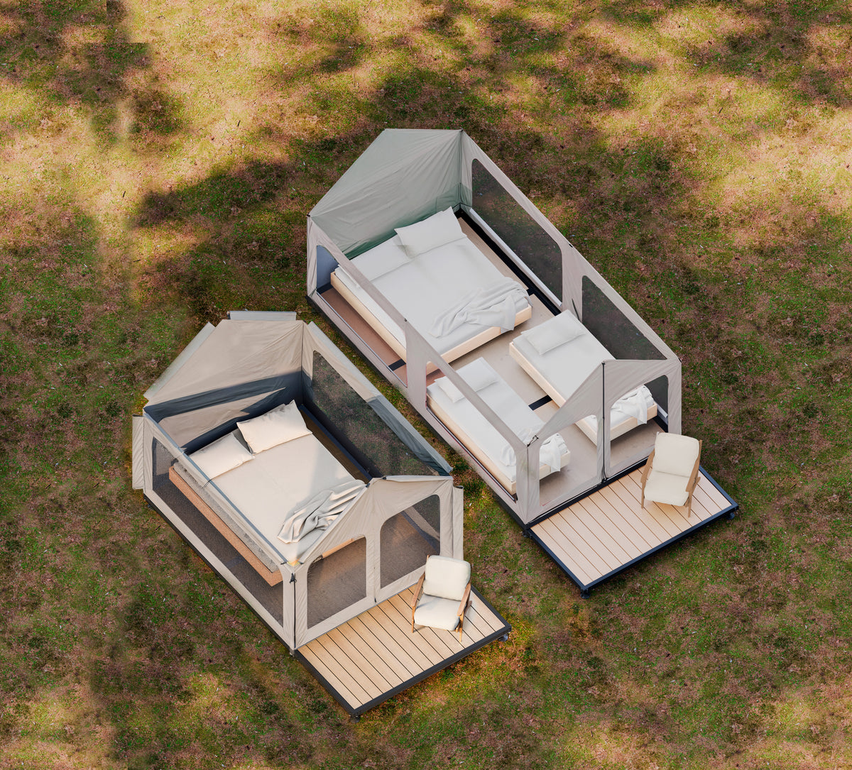 Rugged Glamp Family